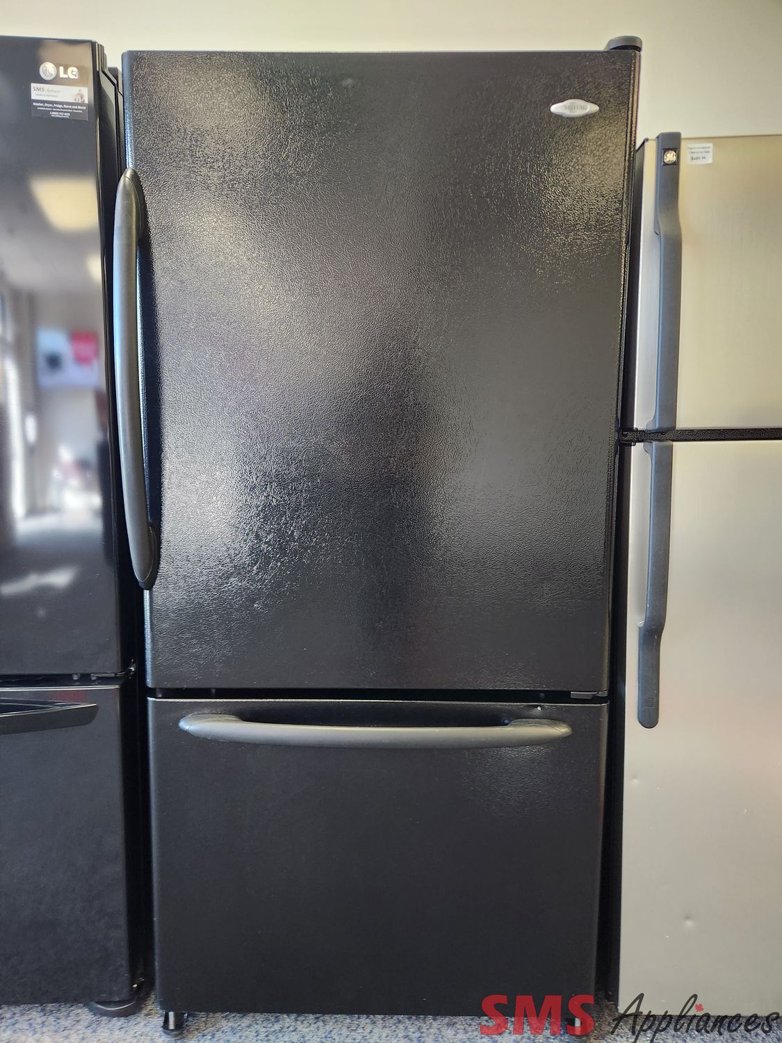 Maytag 33" Bottom Mount Fridge  MBF2256KEB