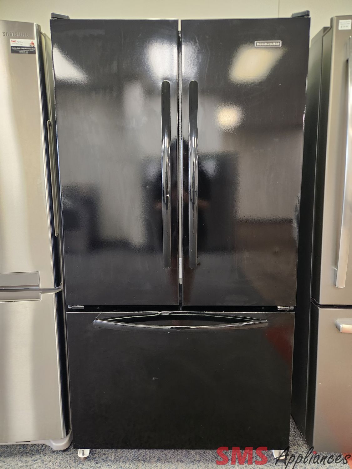 KitchenAid 36" French Door Fridge KBFS25EVBK00