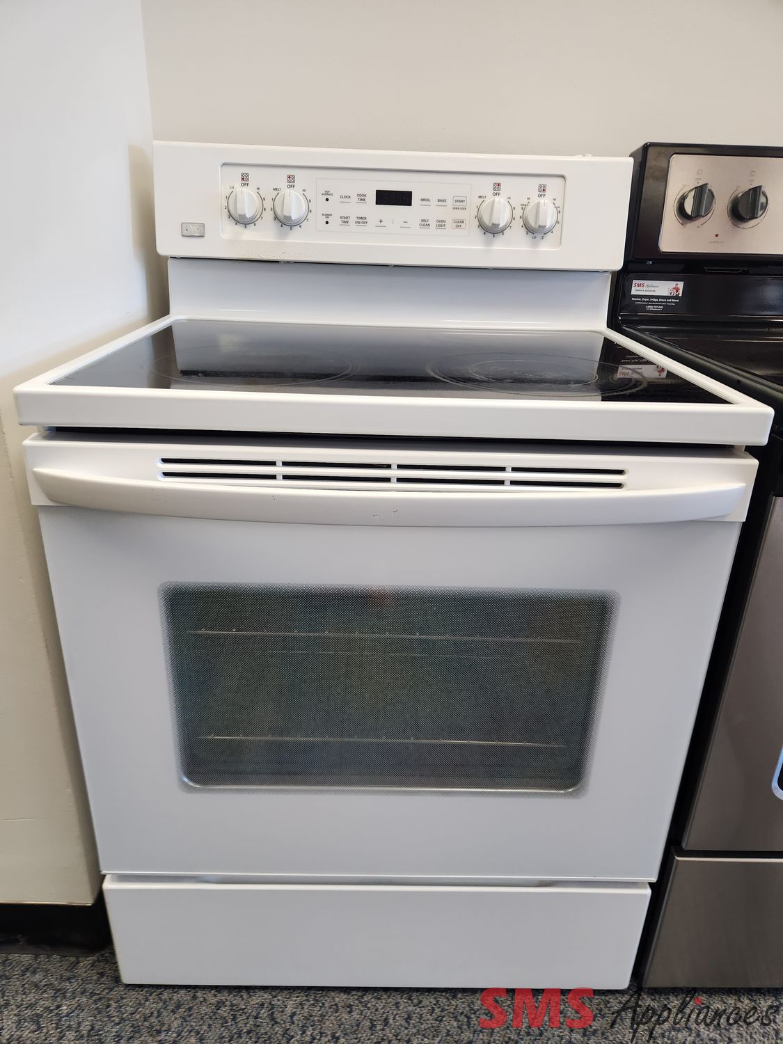 LG Glass Top Stove LRE3091SW