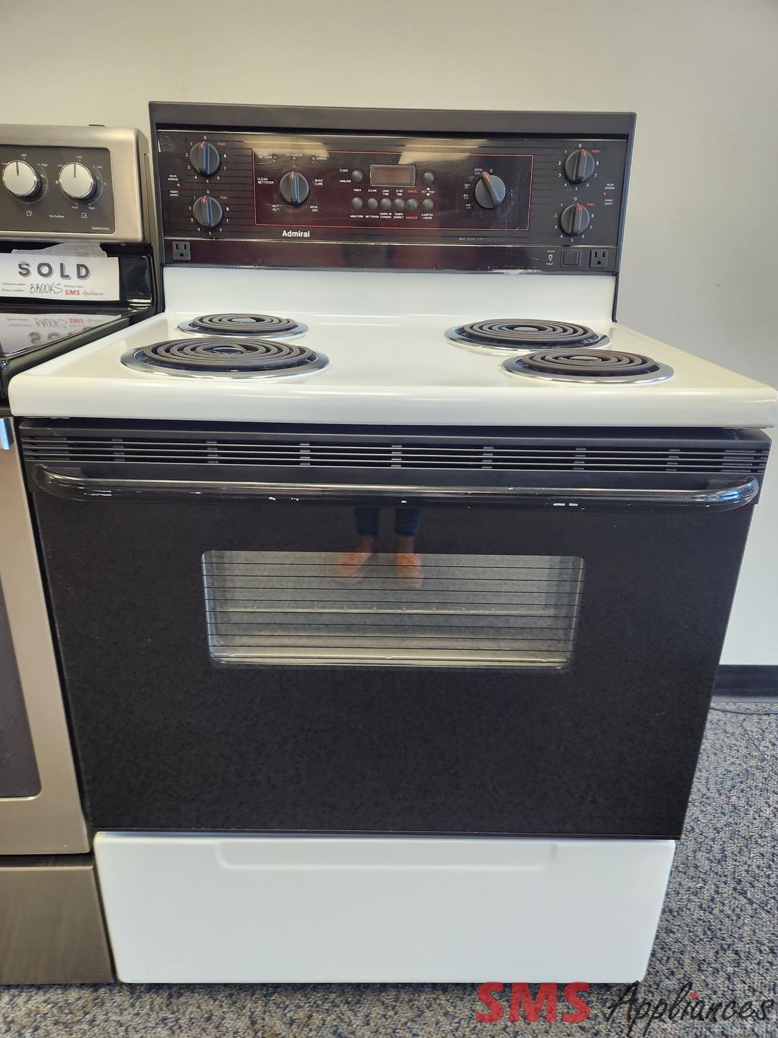Admiral Coil Top Stove ABP34500