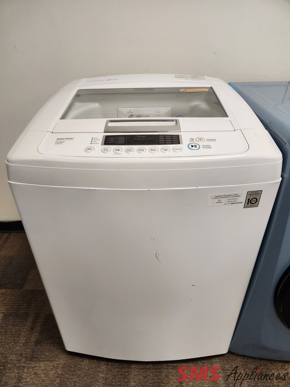 LG Top Load Washer  WT1101CW