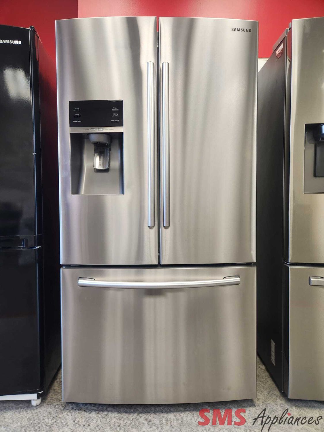 Samsung 36" French Door Fridge RF28HFEDBSR
