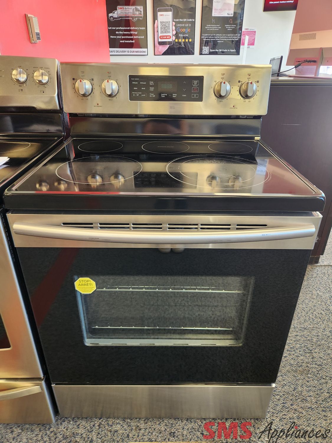 Samsung Glass Top Stove NE59K3321SS