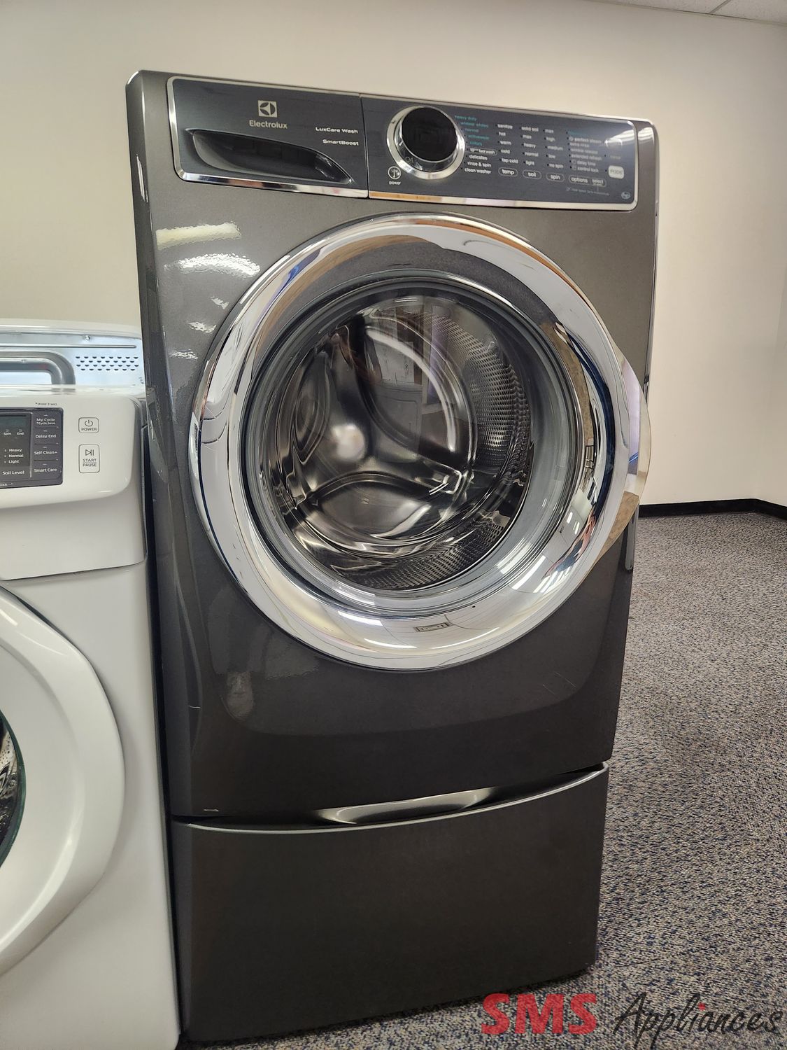 Electrolux Front Load Washer with Pedestal EFLS627UTT