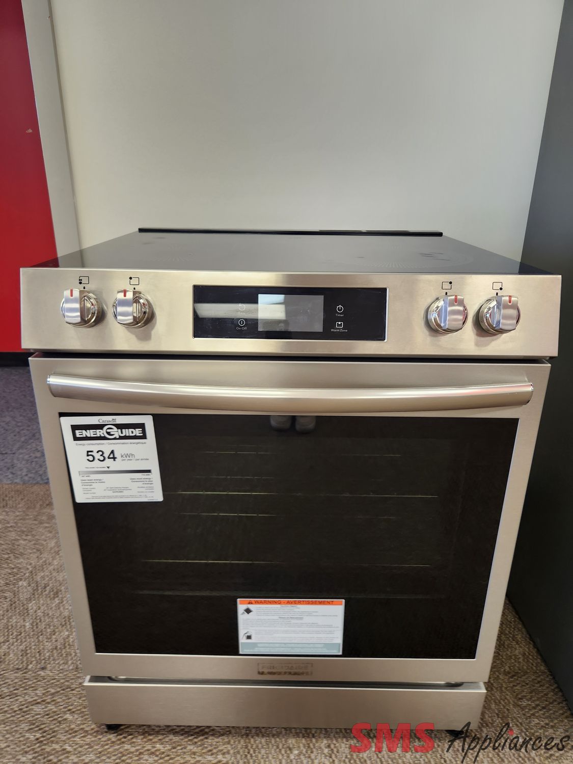 Open Box - Scratch & Dent Frigidaire Gallery Glass Top Stove GCFE306CBF