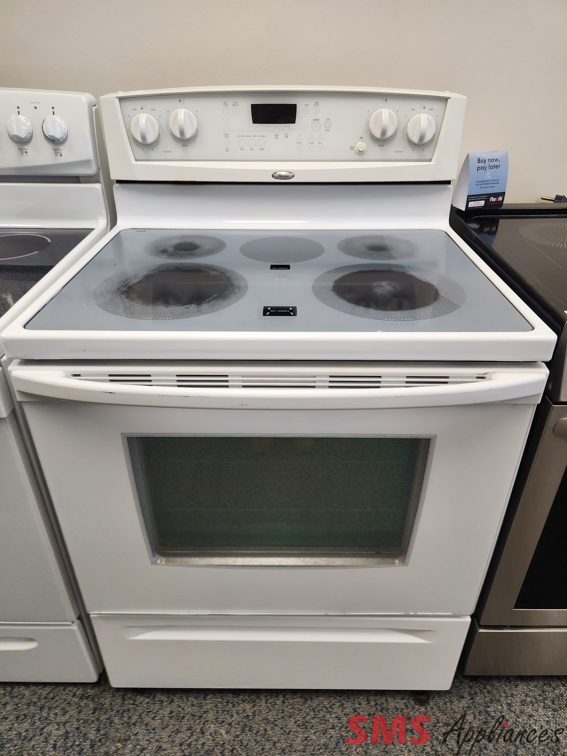 Whirlpool Glass Top Stove WRPL4120PQ