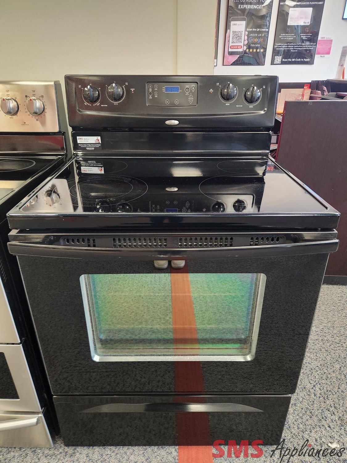 Whirlpool Glass Top Stove YWFE361LVB