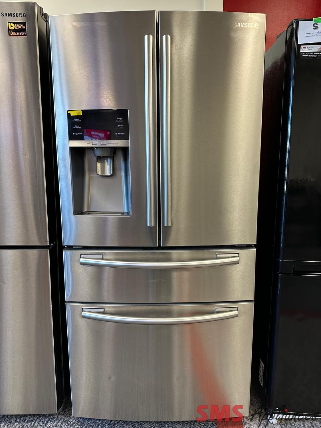 Samsung 33" 4-Doors Fridge RF25HMEDBSR