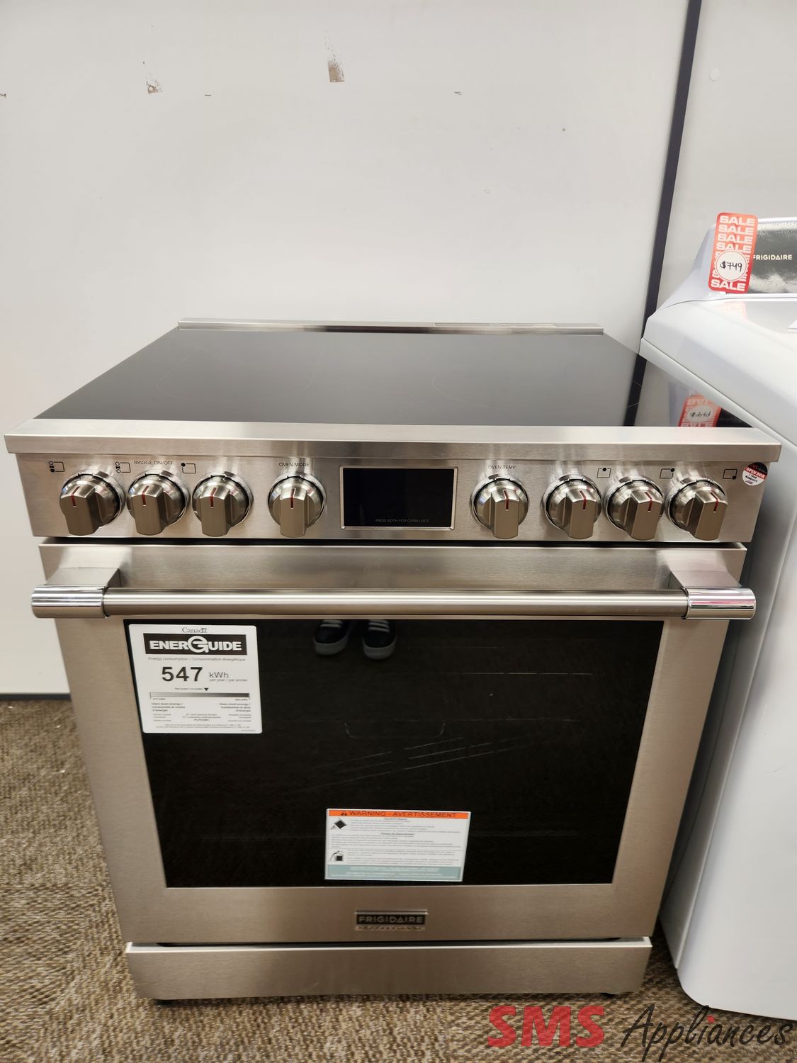 Open Box  - Scratch & Dent Frigidaire Professional Glass Top Stove PCFE308CAF