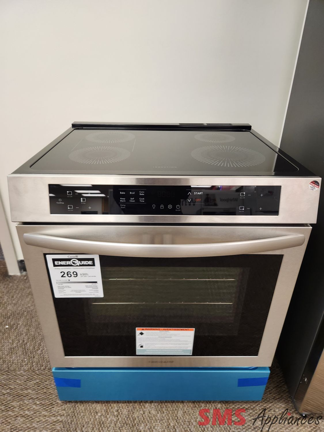 Open Box - Scratch & Dent Frigidaire Induction Glass Top Stove FCFI308CAS