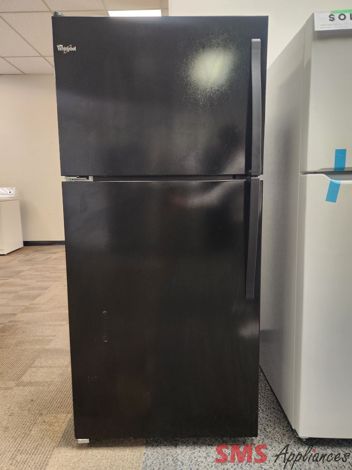 Whirlpool 30" Top Mount Fridge WRT148FZDB