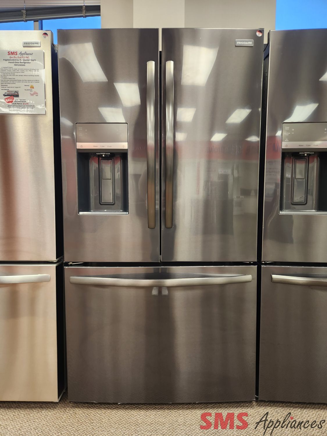 Open Box - Scratch & Dent Frigidaire 36" French Door Fridge FRFS2823AD