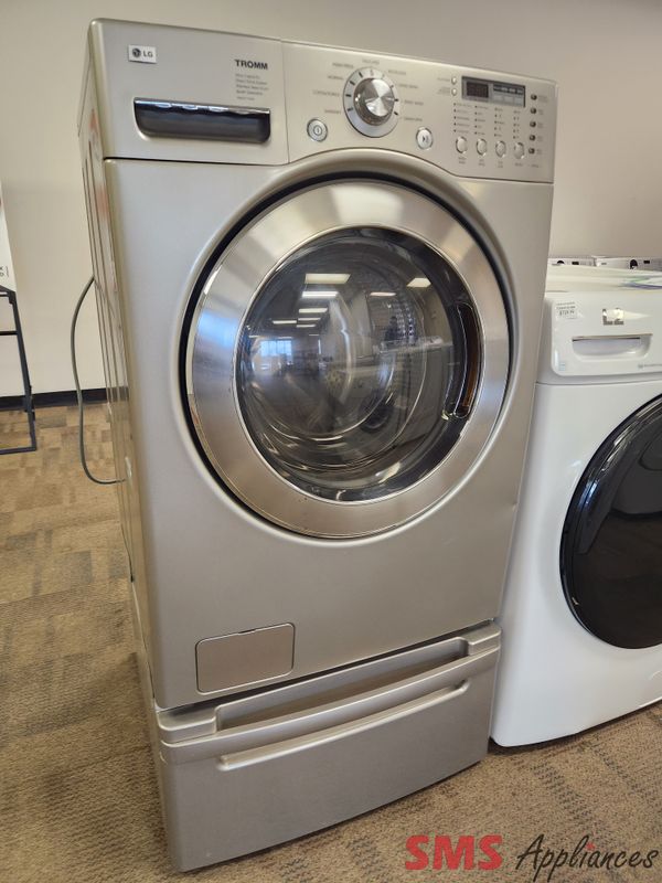 LG Top Load Washer with Pedestal WM2677HSM