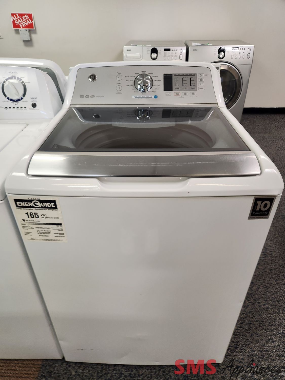 GE Top Load Washer GTW680BMK0WS