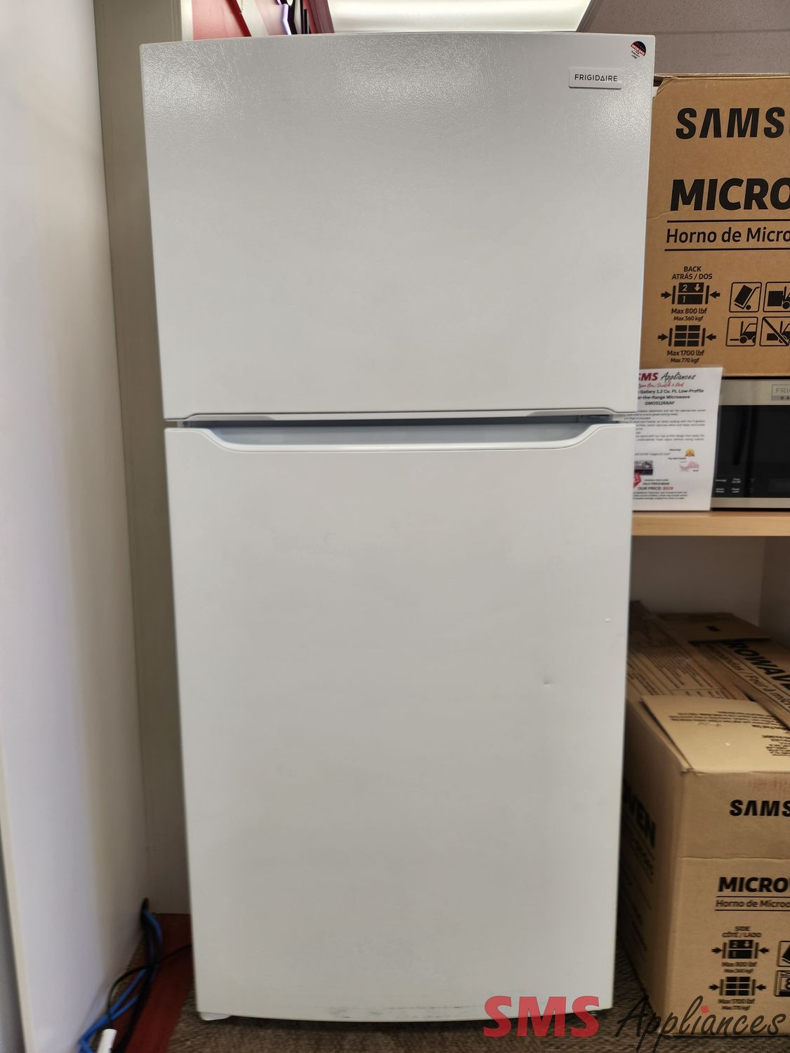 Open Box - Scratch & Dent Frigidaire 30" Top Mount Fridge FFTR1814WW
