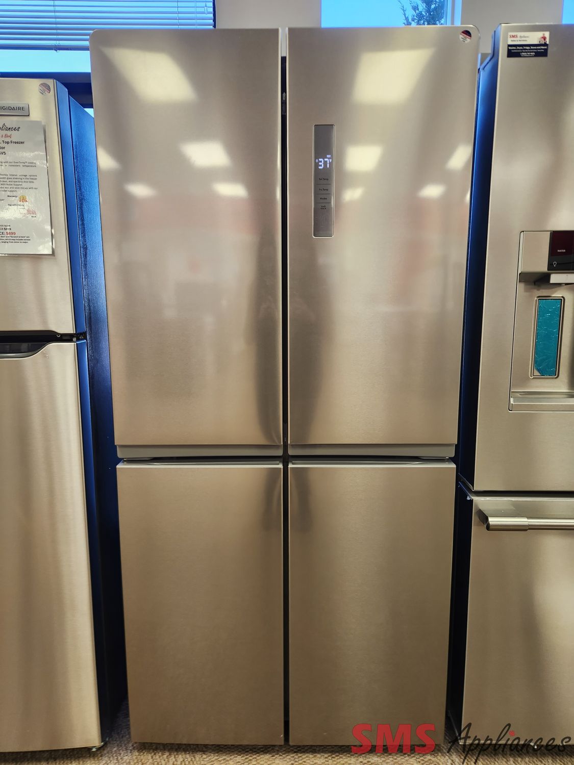Open Box - Scratch & Dent Frigidaire 33" 4-Doors Fridge FRQG1721AV