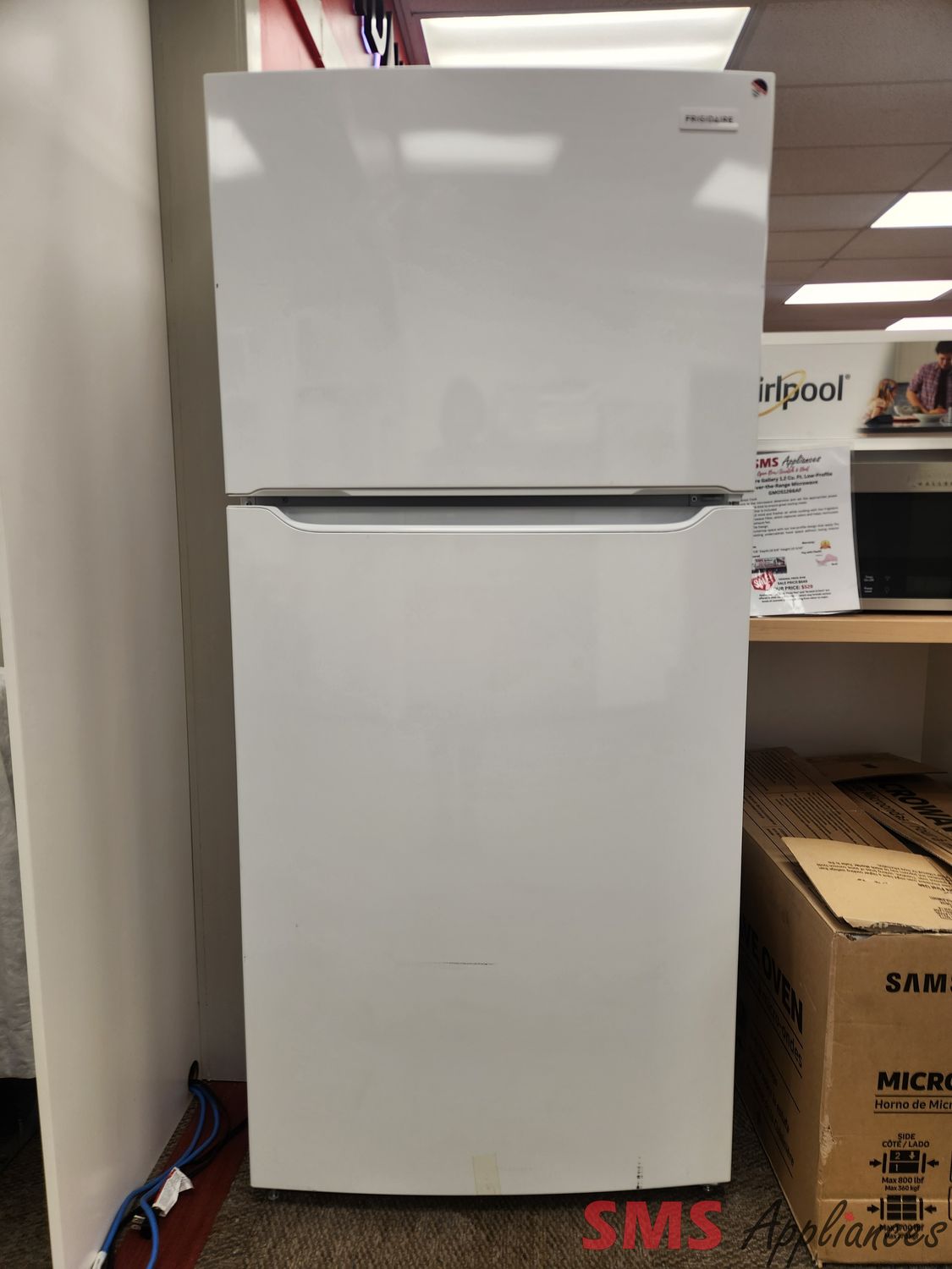 Open Box - Scratch & Dent Frigidaire 30" Top Mount Fridge FFTR1835VW