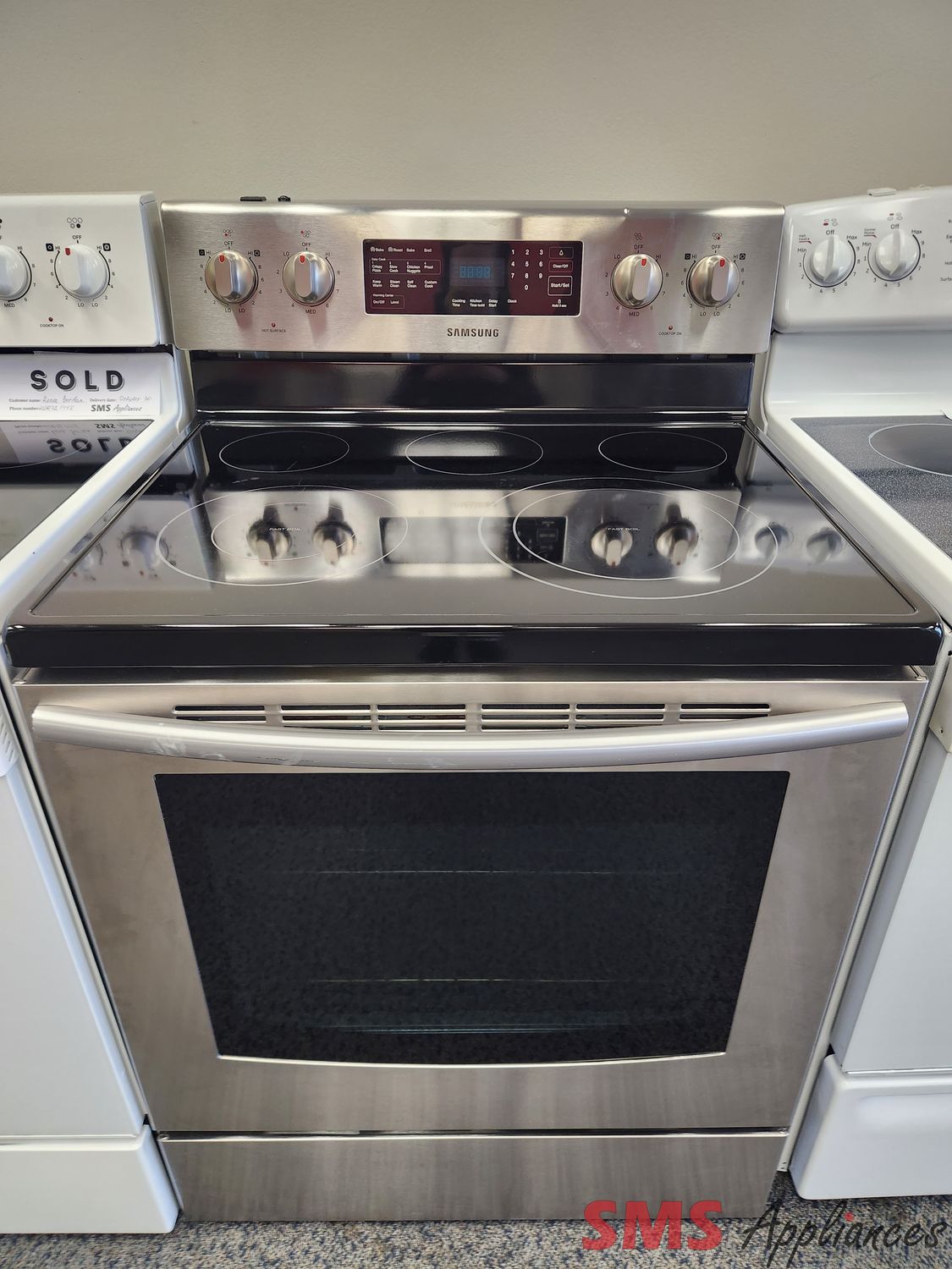 Samsung Glass Top Stove NE59J3421SS/AC