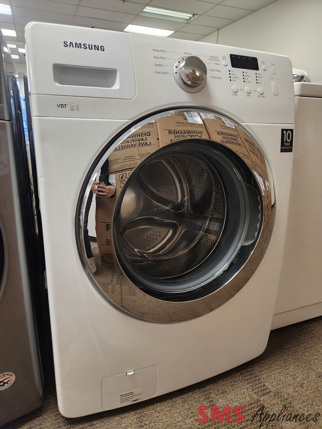 Samsung Front Load Washer WF364BVBGWR/A2