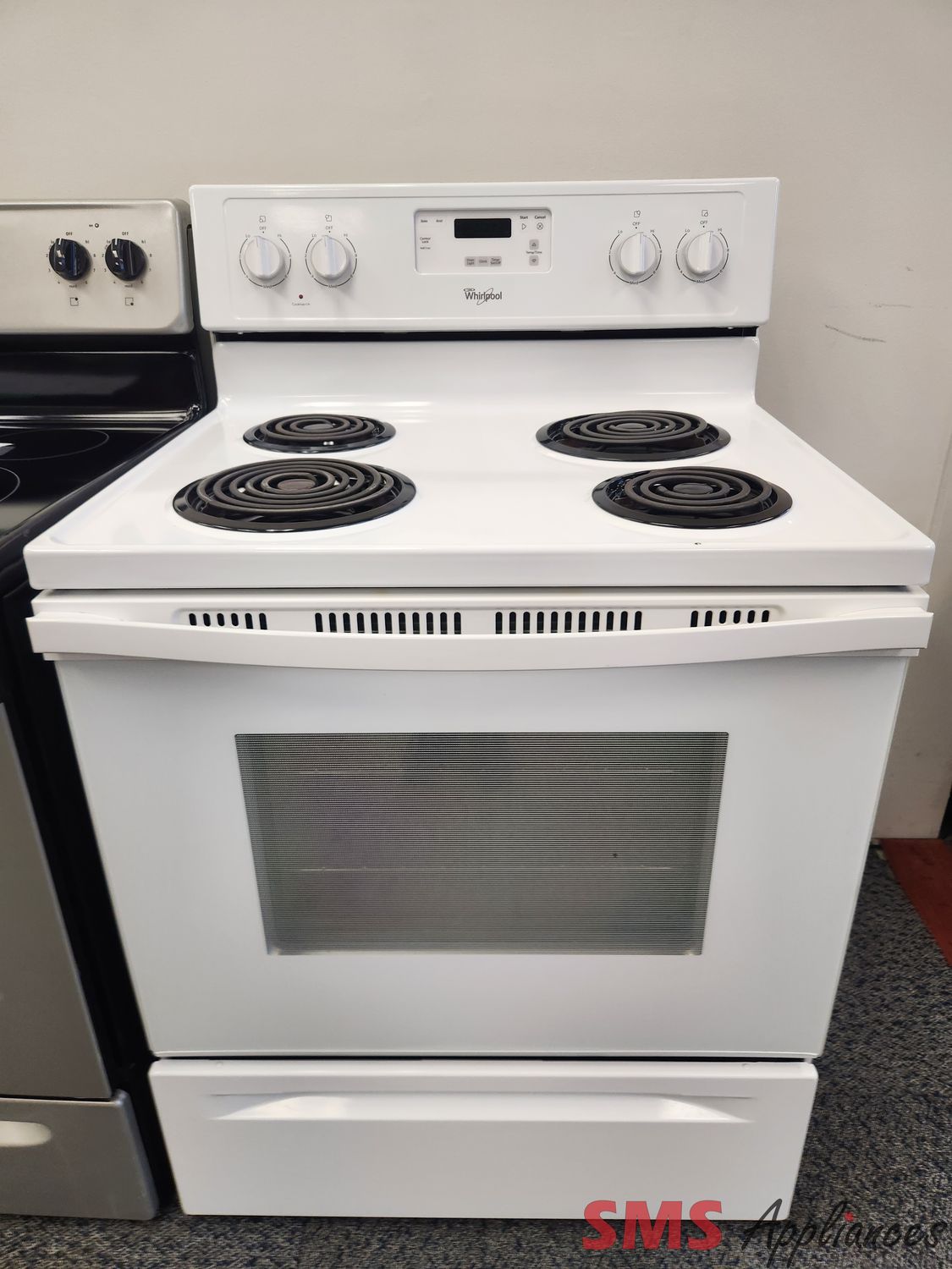 Whirlpool Coil Top Stove YWFC150M0EW