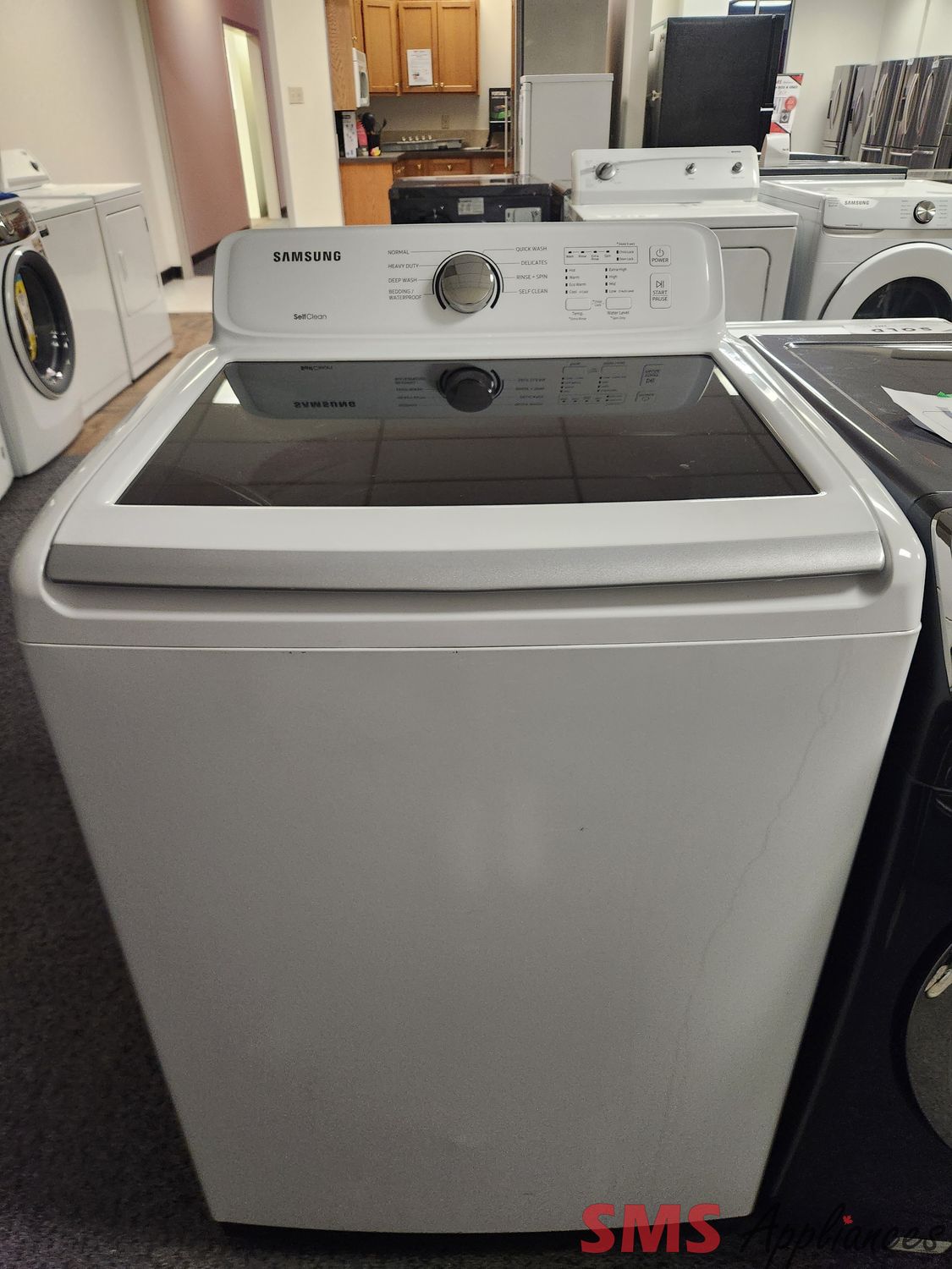 Samsung Top Load Washer WA45M3100AW