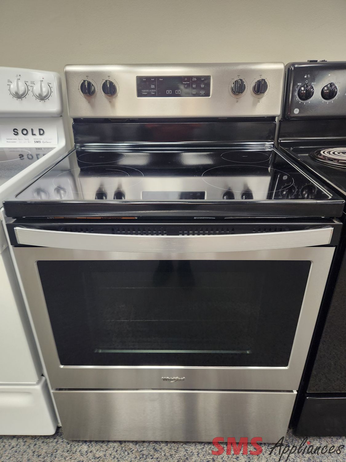 Whirlpool Glass Top Stove YWFE510S0HS