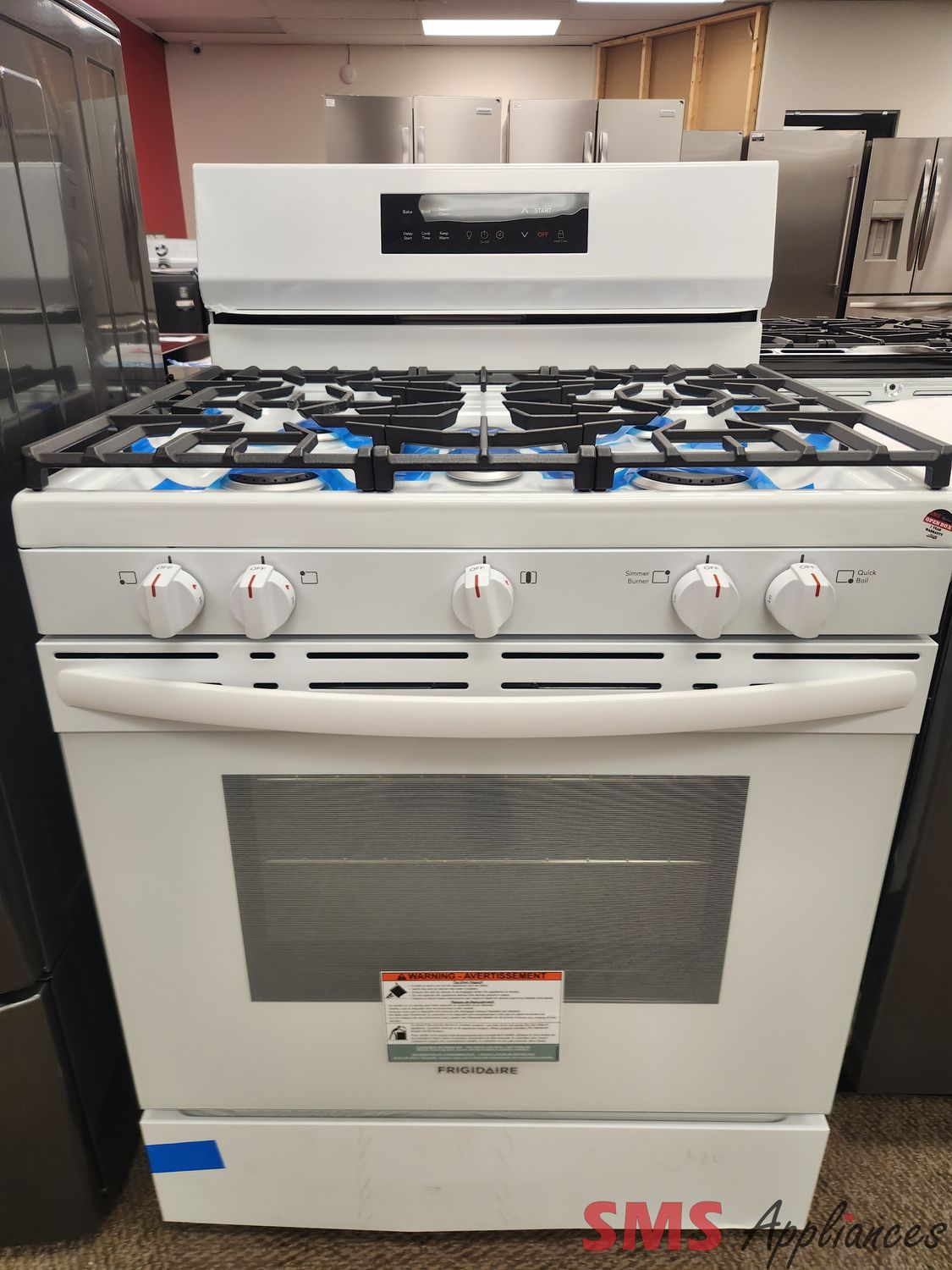 Open Box - Scratch & Dent Frigidaire Gas Top Stove FCRG3062AW