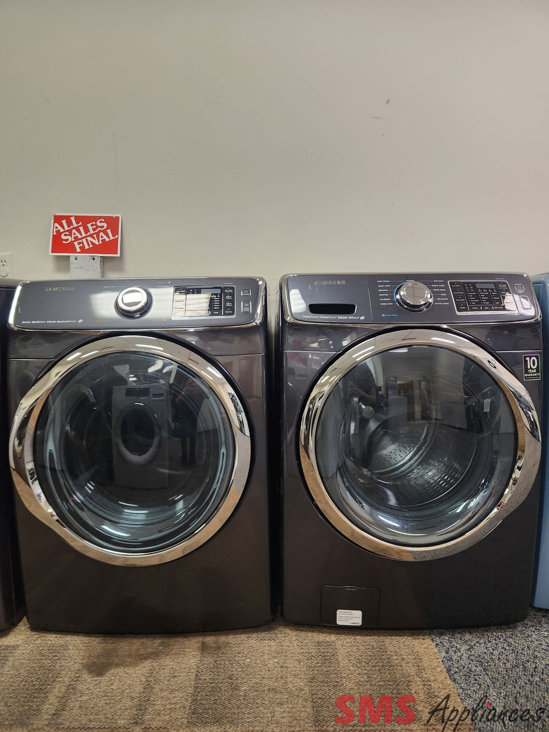Samsung Washer & Dryer Set DV45H6300EG/WF45H6300AG
