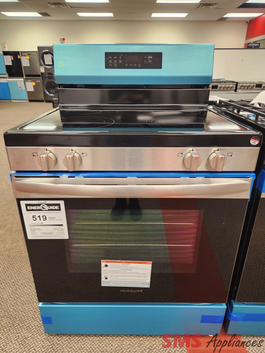 Open Box - Scratch & Dent  Frigidaire  Glass Top Stove  FCRE308CAS