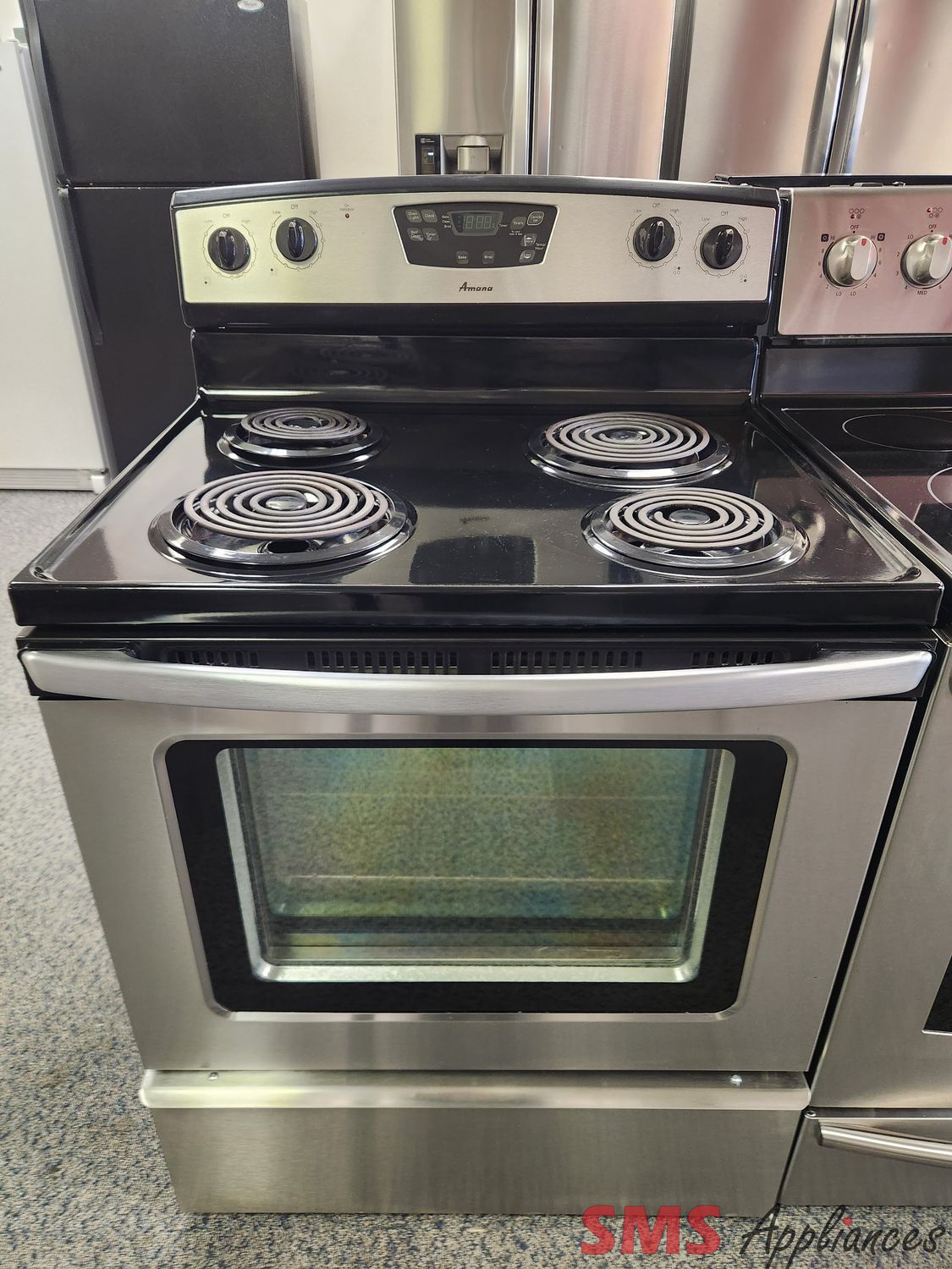 Amana Coil Top Stove AER5522VCS