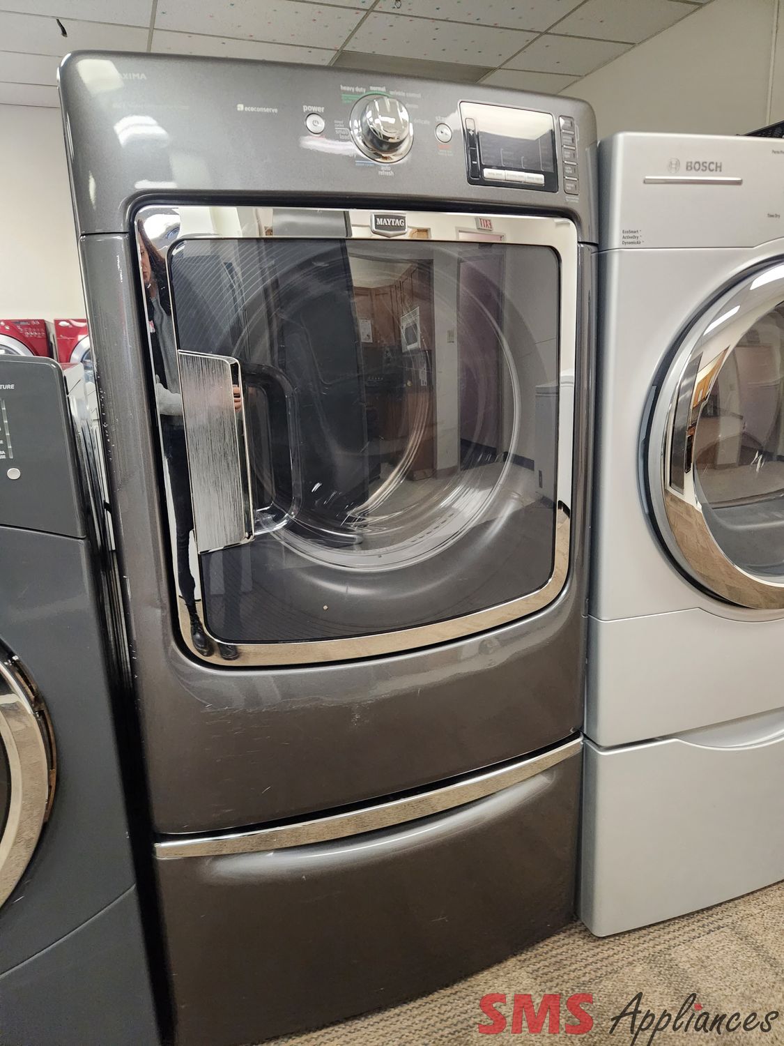 Maytag Dryer with Pedestal YMED6000XG