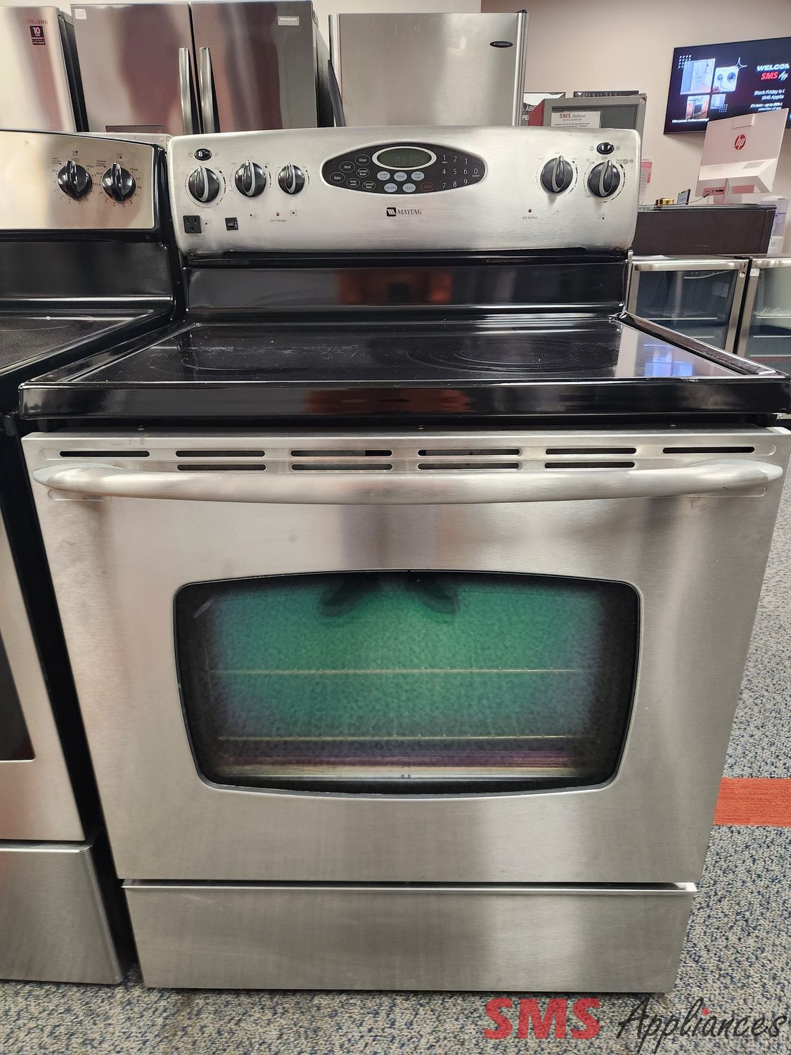 Maytag Glass Top Stove MER5875RCS