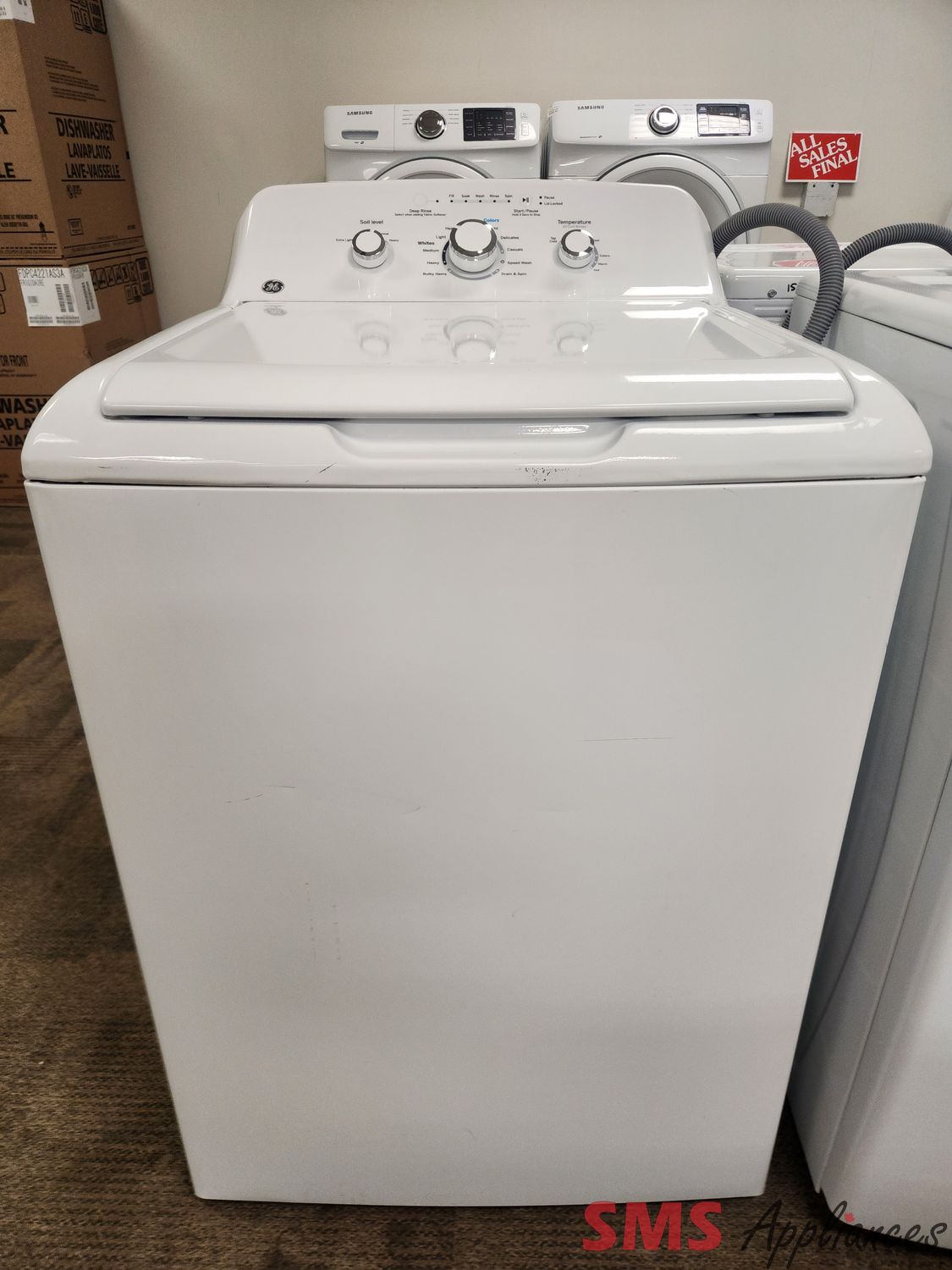 GE Top Load Washer GTW330BMM0WW