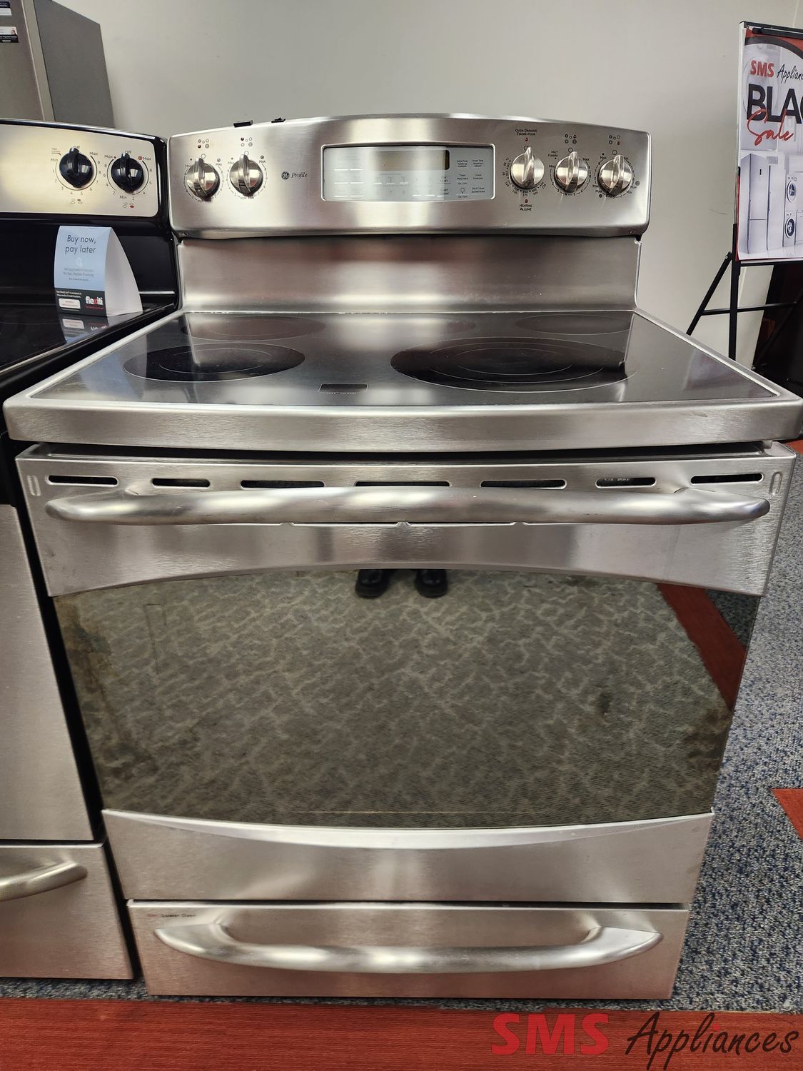 GE Profile Glass Top Stove PCB970SR1SS