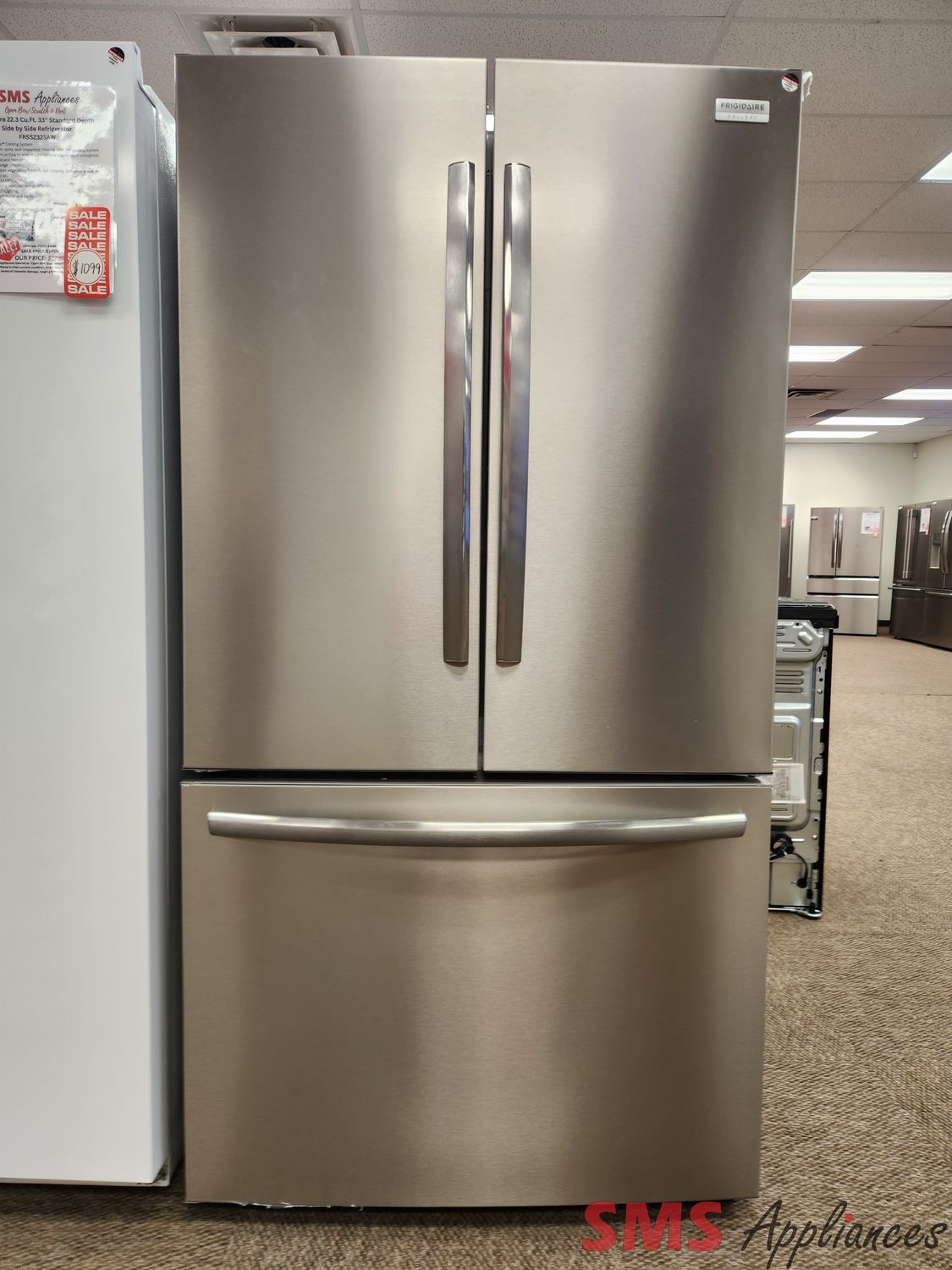 Open Box - Scratch & Dent Frigidaire Gallery 36" French Door Fridge GRFG2353AF