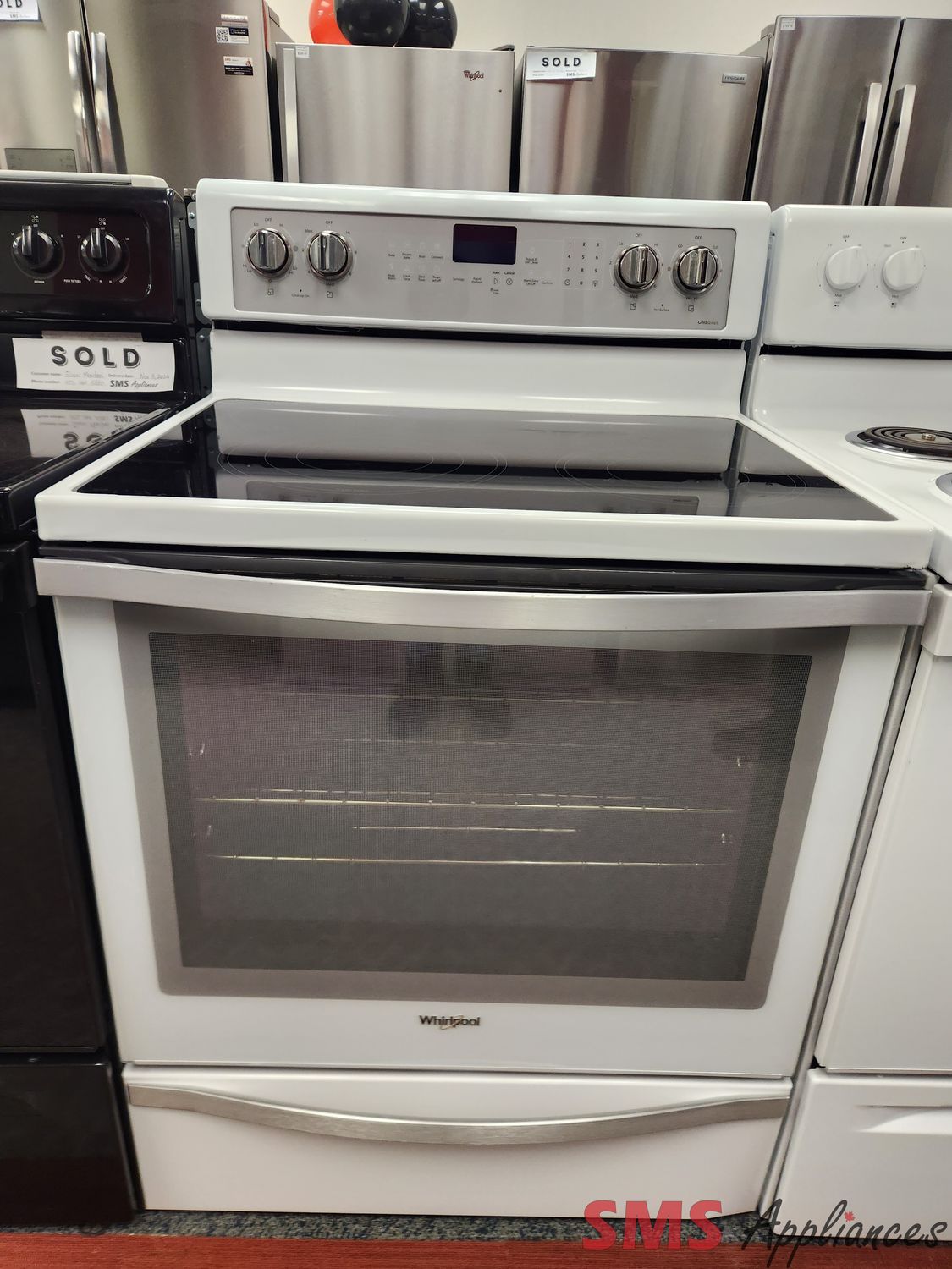Whirlpool Glass Top Stove YWFE745H0FH5