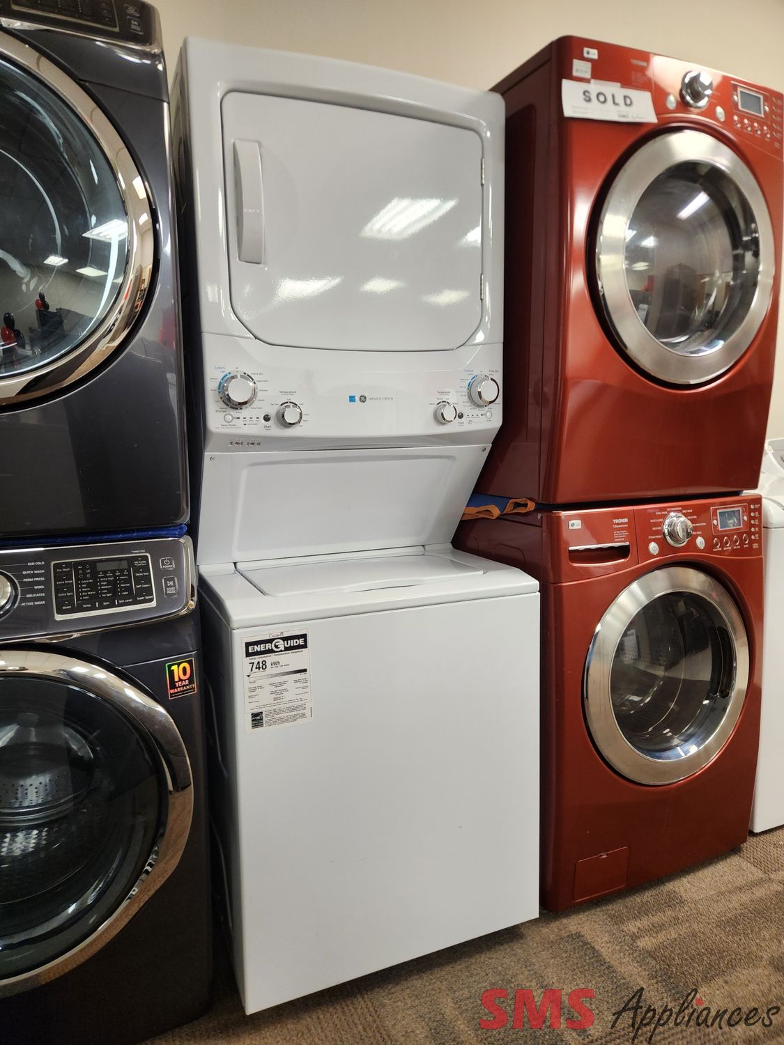 GE Laundry Centre GUD27EEMN0WW