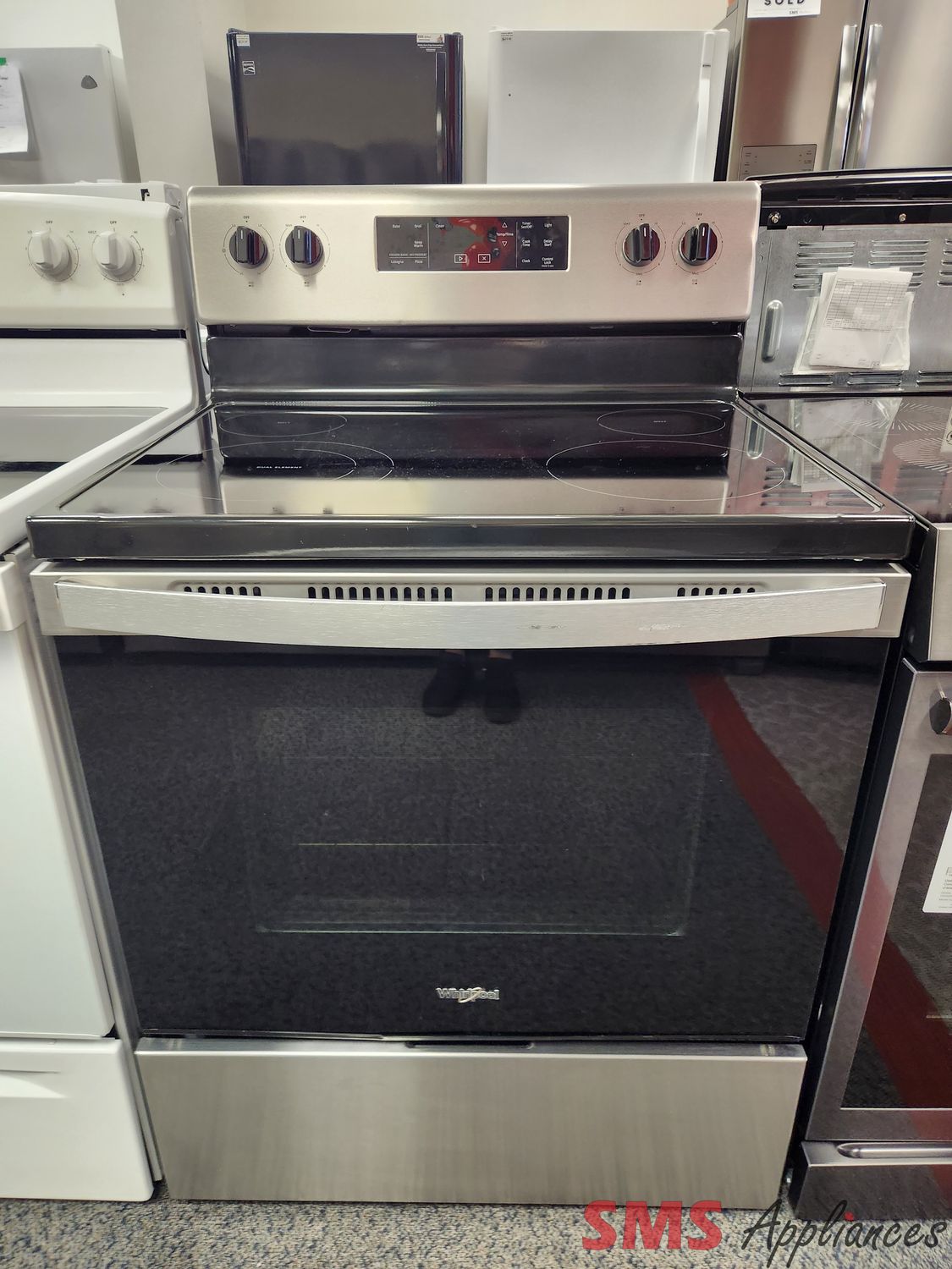 Whirlpool Glass Top Stove YWFE515S0JS1