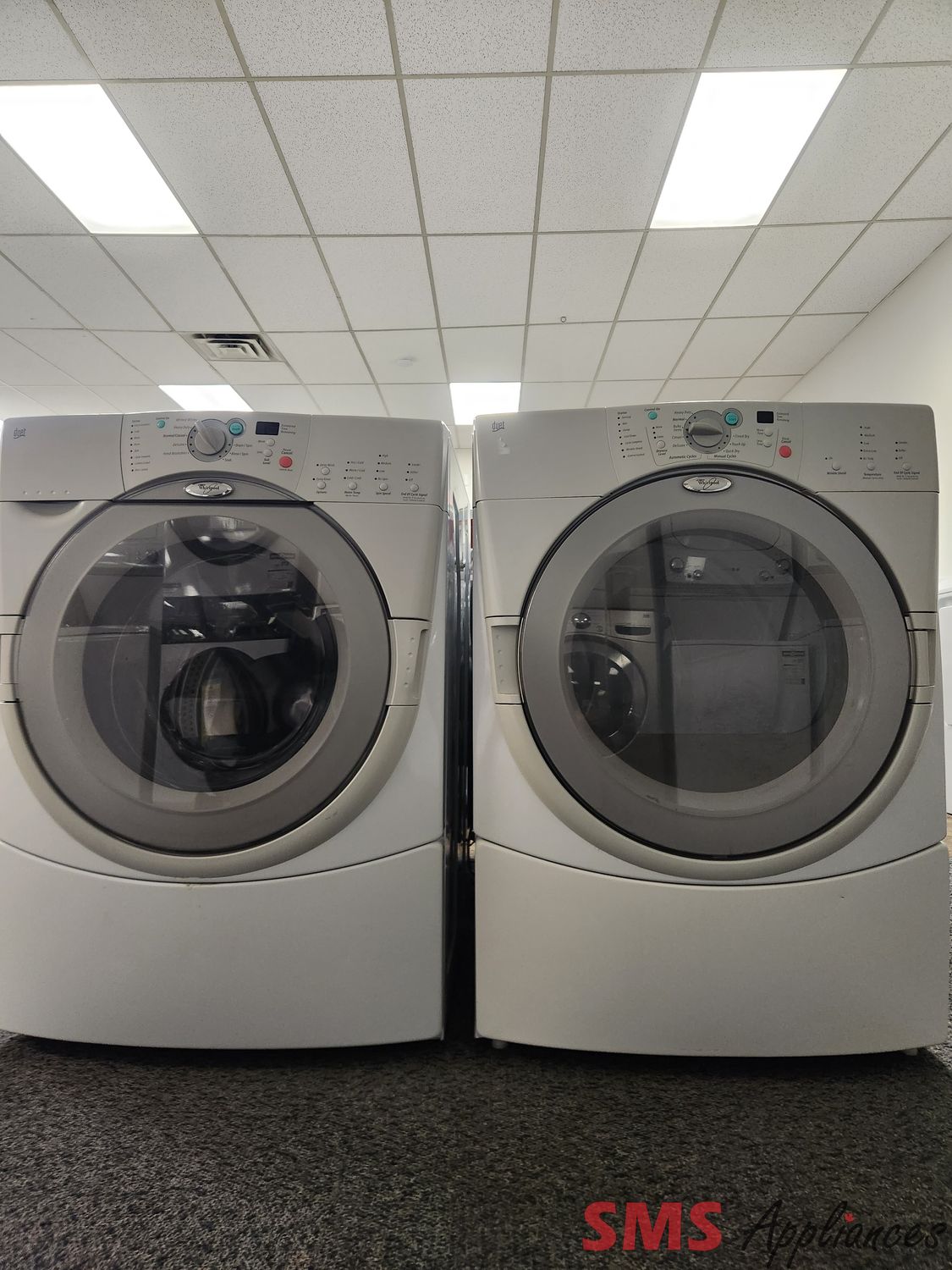 Whirlpool Washer & Dryer Set GHW9150PW/GEW9250PW