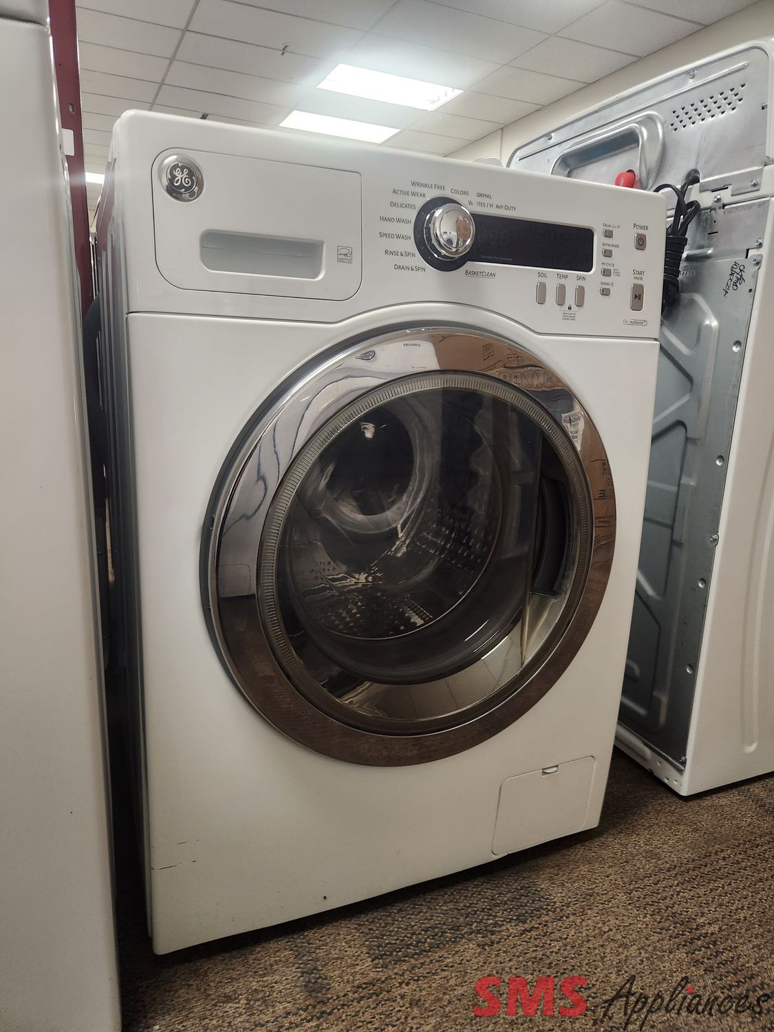GE 24" Front Load Washer WCVH4800K2WW