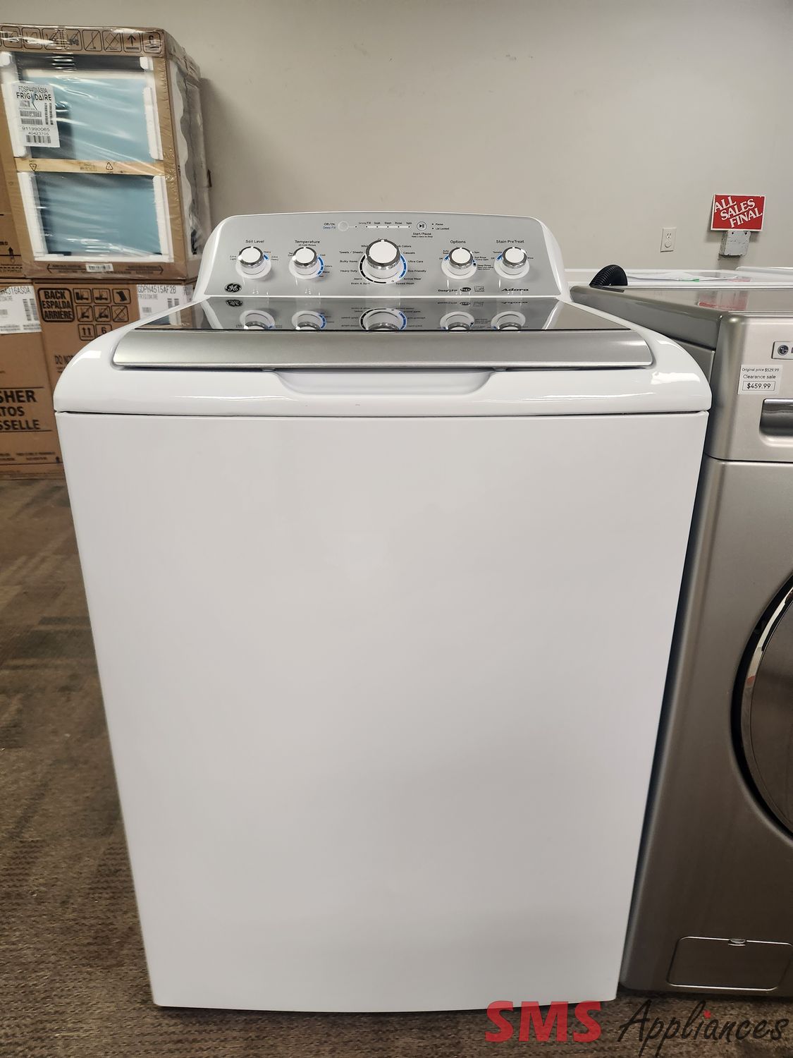 GE Top Load Washer GTW495DMN1WS