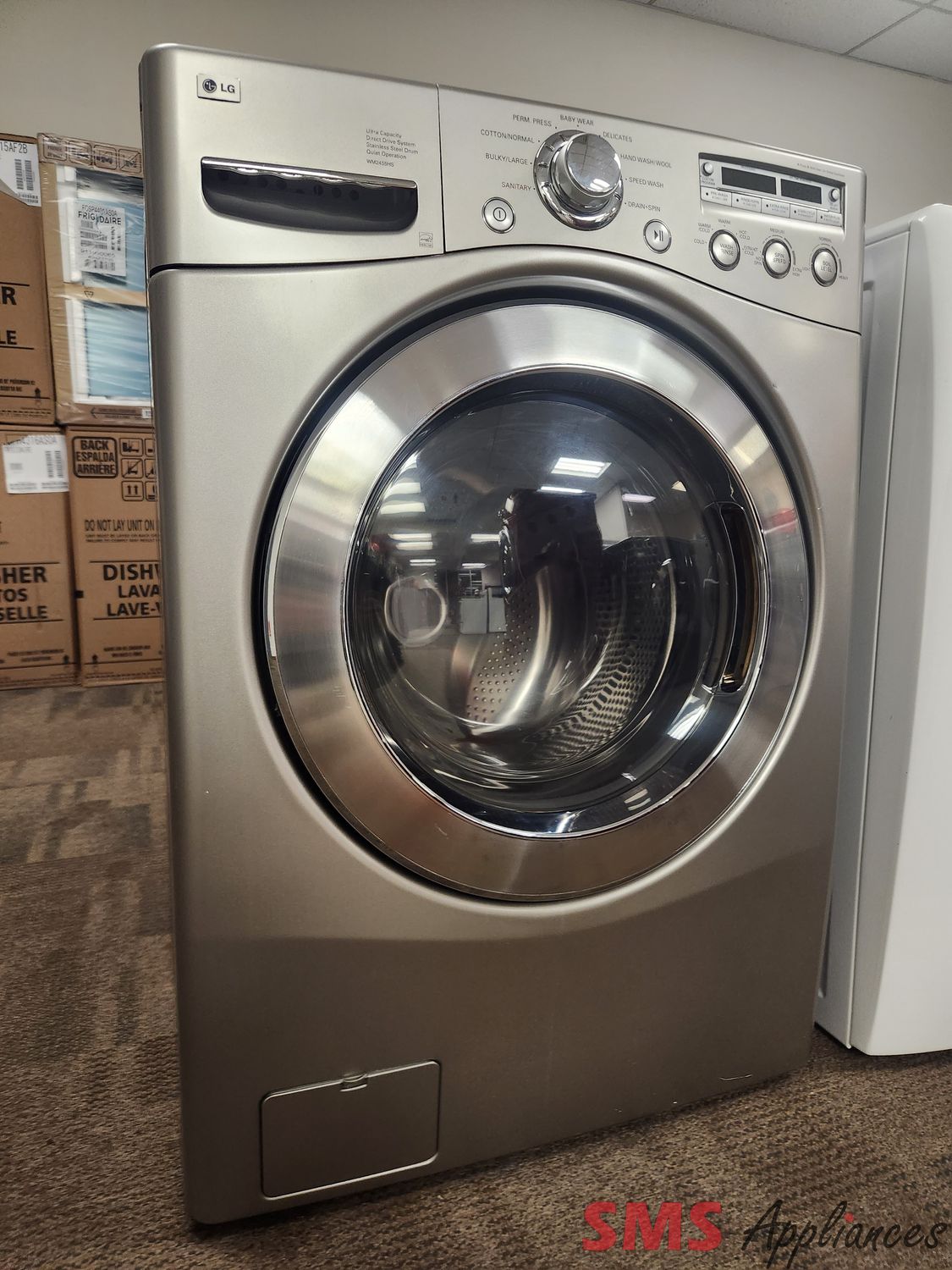 LG Front Load Washer WM2455HS