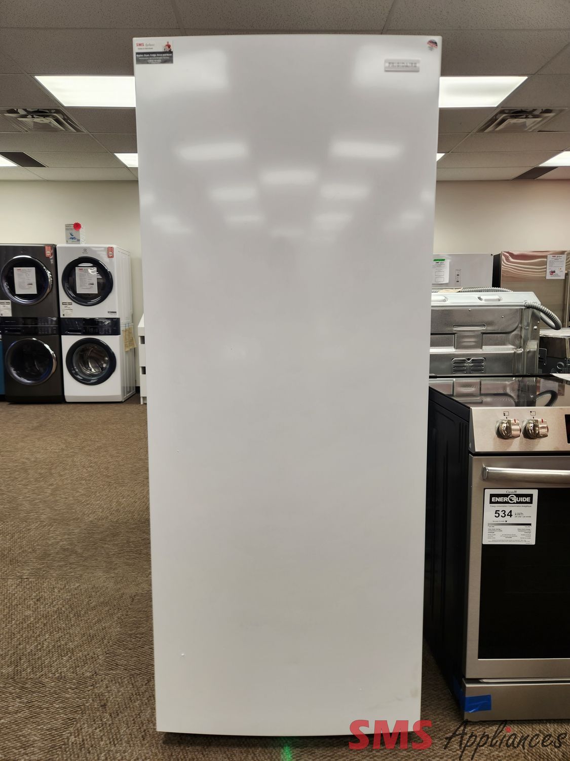 Open Box- Scratch & Dent Frigidaire Upright Freezer FFFU18F2VW