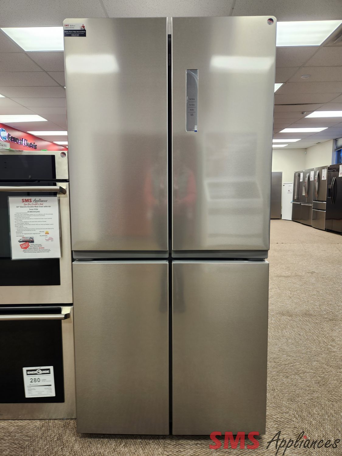 Open Box - Scratch & Dent Frigidaire 33" 4-Doors Fridge FRQG1721AV