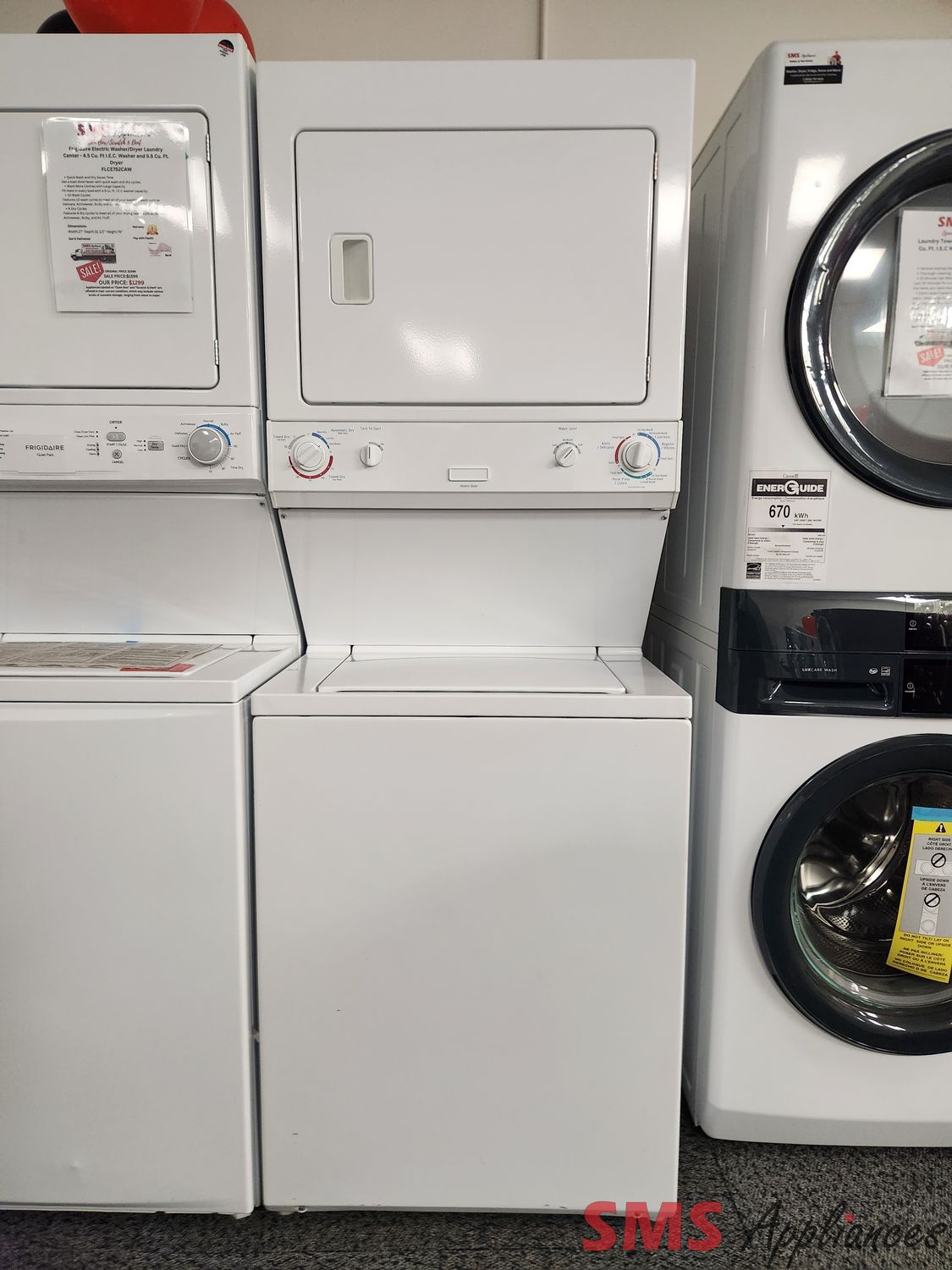 Frigidaire Laundry Center MEX731CAS