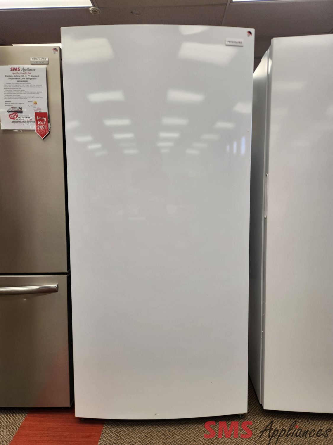 Open Box - Scratch & Dent Frigidaire Upright Freezer 20 cu.ft FRUF2020AW