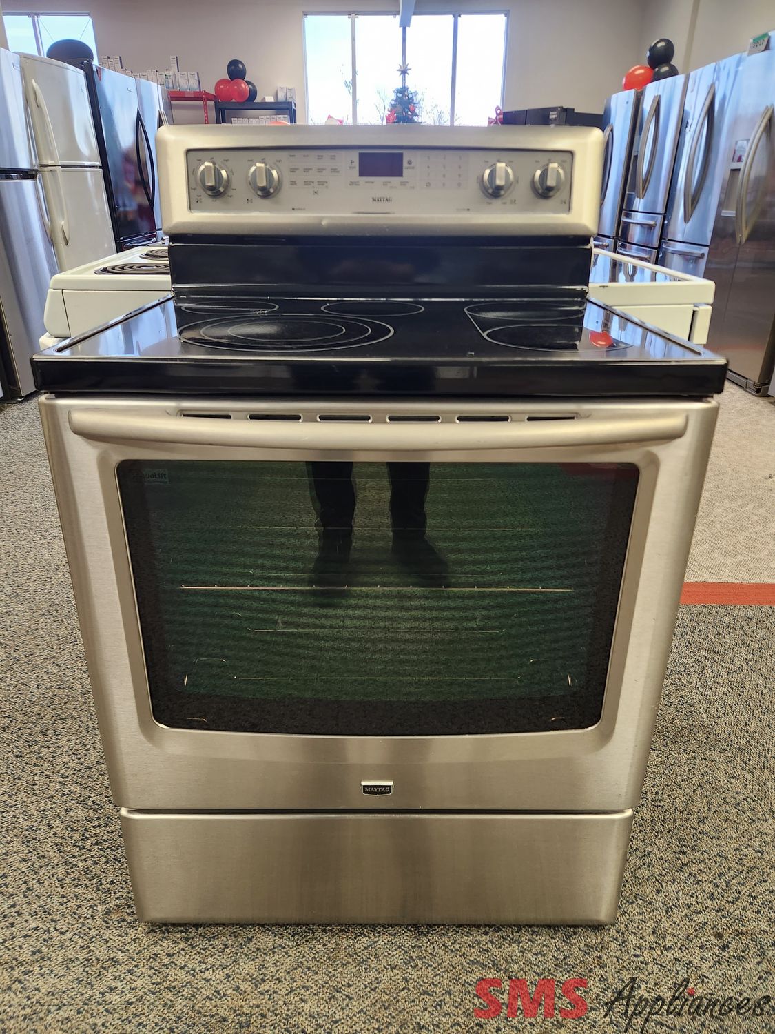 Maytag Glass Top Stove YMER8880BS