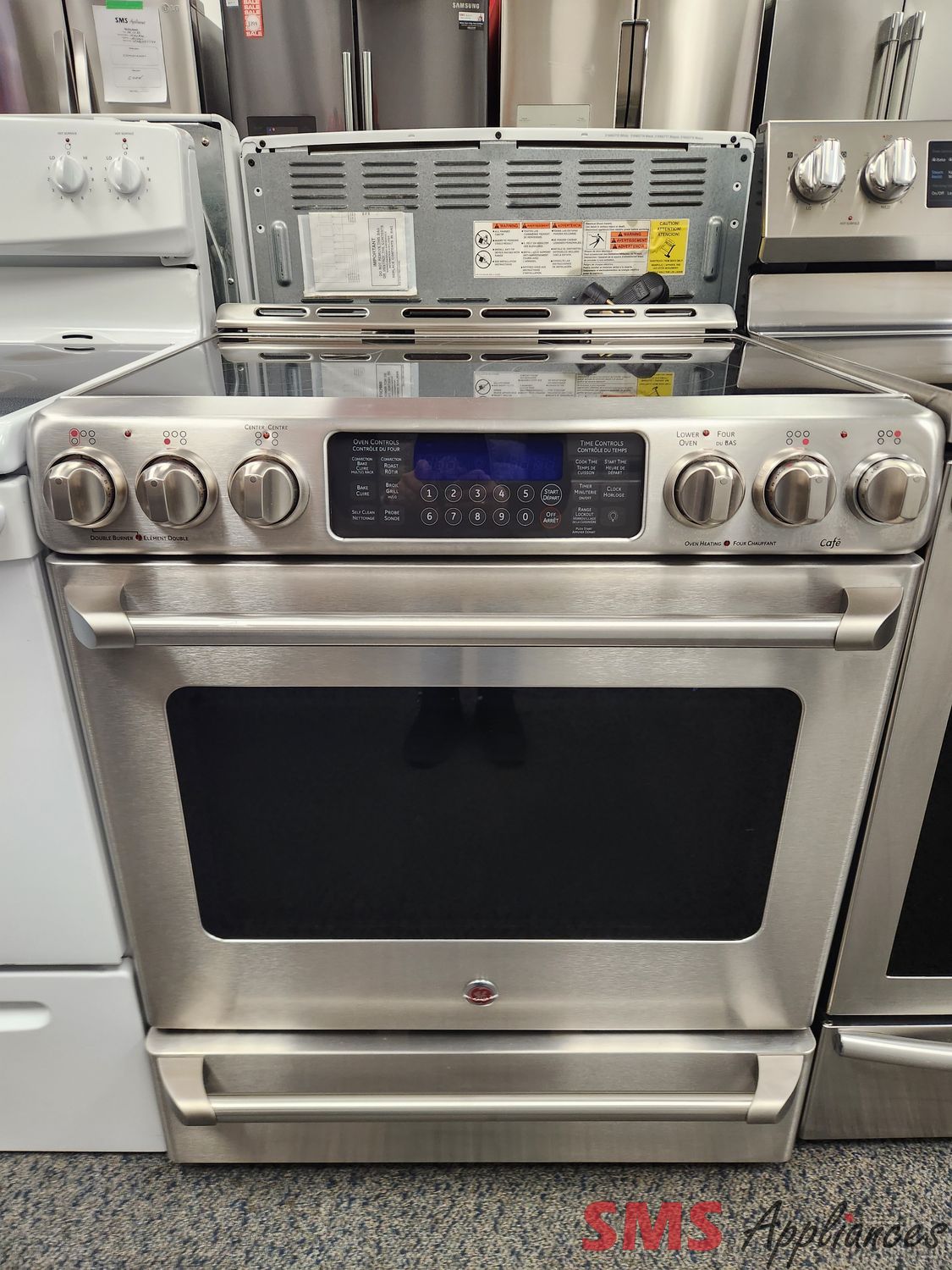 GE Glass Top Stove CBC980ST1SS