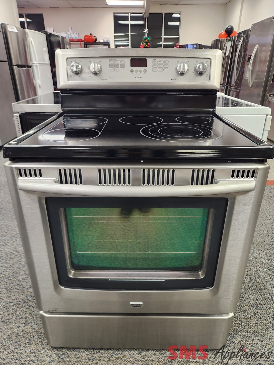 Maytag Glass Top Stove YMER8875XS