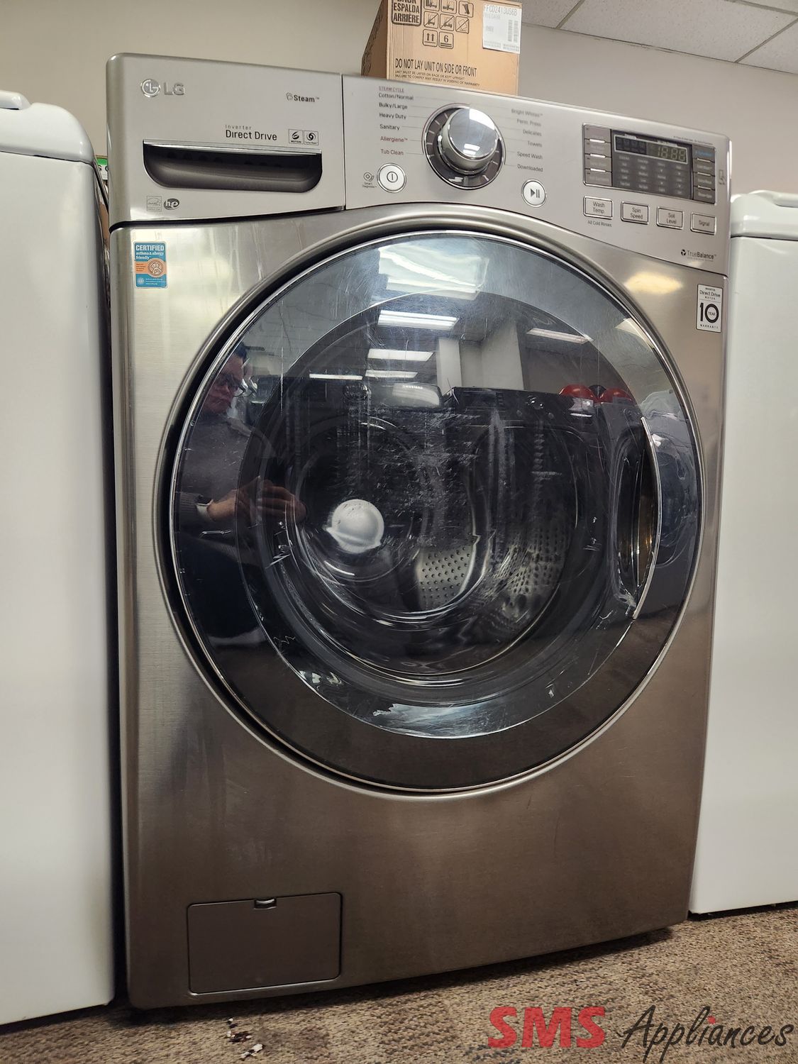 LG Front Load Washer WM3770HVA